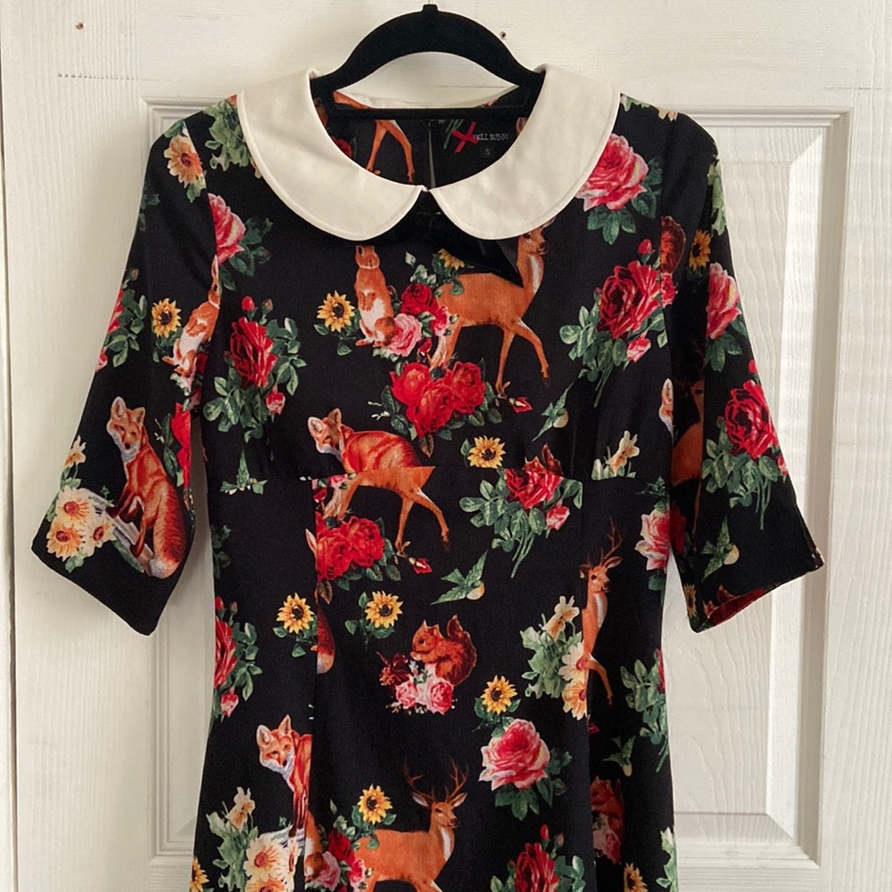Hell Bunny Woodland Creatures Dress